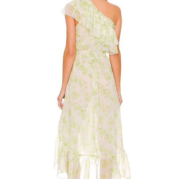 Revolve Misa Rumi Dress in Honeydew Blossom XS MSRP $390 - Picture 5 of 9